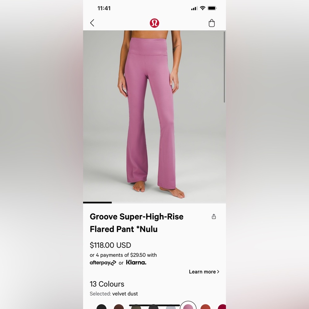 BNWT groove flare